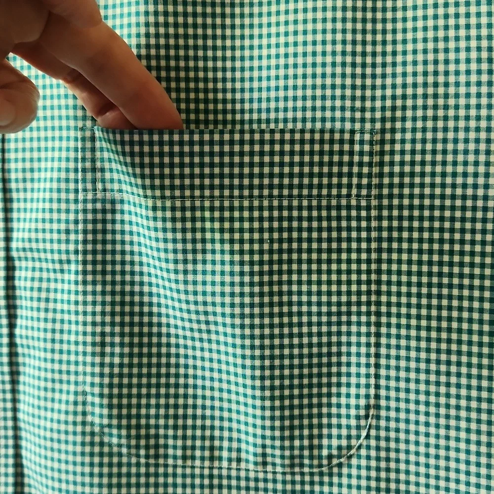 Nice men's checked button down by Jos. A. Bank. Great condition! - Picture 3 of 5